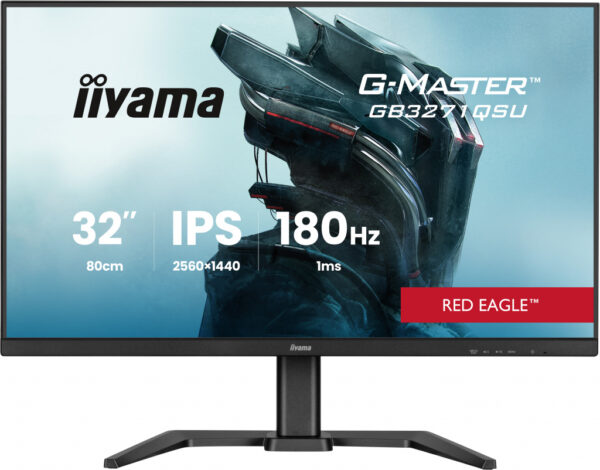 iiyama GB3271QSU-B2 computer monitor 80 cm (31.5") 2560 x 1440 Pixels Quad HD LED Zwart - Afbeelding 2