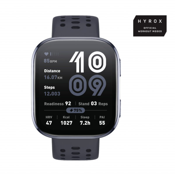 Amazfit Bip 6 Black 5 cm (1.97") AMOLED Digitaal 390 x 450 Pixels Touchscreen Zwart GPS - Afbeelding 14