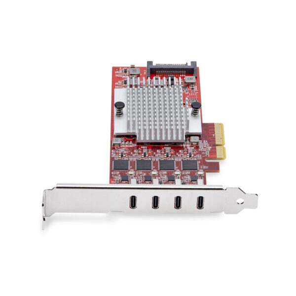 StarTech.com 4-Port USB-C PCIe Kaart, USB 3.2 10Gbps, USB Type-C PCI Express Uitbreidingskaart, 4x Onafhankelijke USB Controller - Afbeelding 3