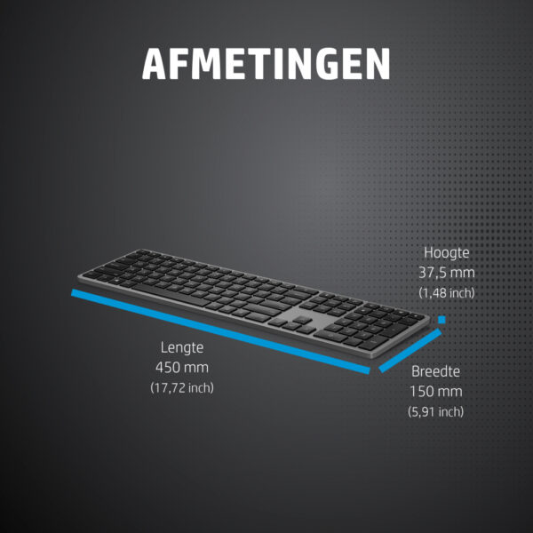 HP 975 dual-mode draadloos toetsenbord - Afbeelding 13
