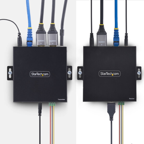 StarTech.com HDMI KVM Extender Over IP Netwerk, 4K 60Hz, Zonder Drivers, HDMI en USB Over Ethernet/CAT6, AVoIP, Zender en Ontvan - Afbeelding 9