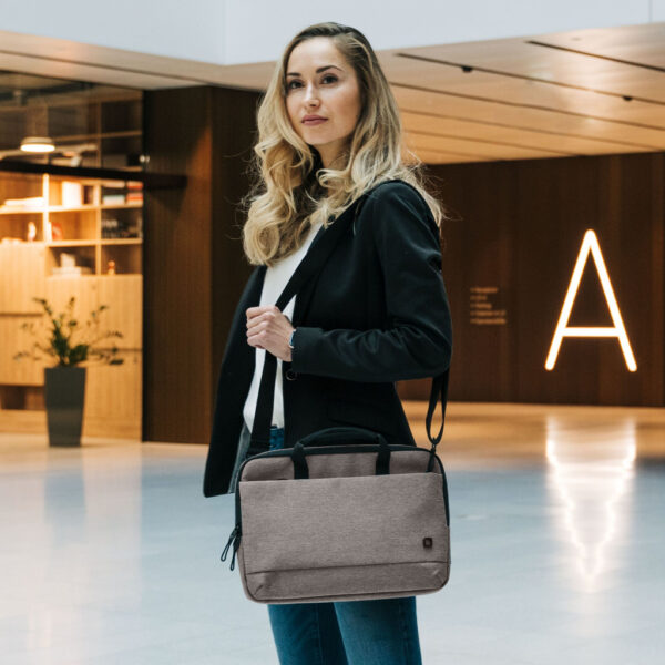 DICOTA Slim Eco MOTION 10-11.6" 29,5 cm (11.6") Aktetas Grijs - Afbeelding 5
