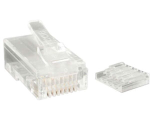 StarTech.com CRJ45C6STR50 kabel-connector RJ-45 Transparant