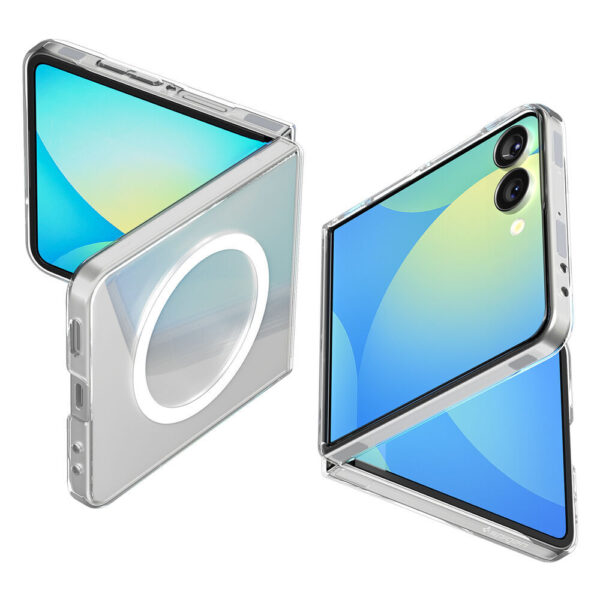 Spigen Air Skin (MagFit) mobiele telefoon behuizingen 17,5 cm (6.9") Hoes Transparant, Wit