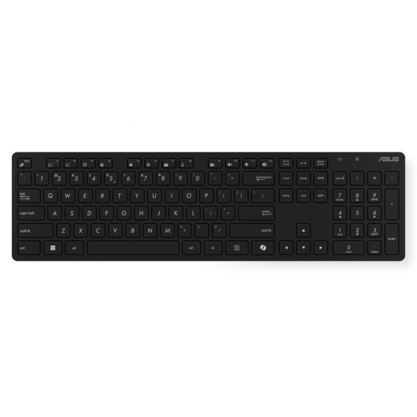 ASUS W5000 Wireless Keyboard and Mouse Set toetsenbord Inclusief muis Universeel RF Draadloos Zwart - Afbeelding 3
