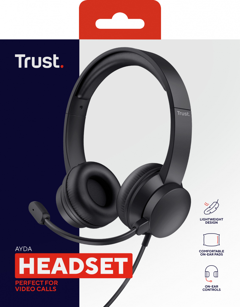 Trust Ayda – Headset met microfoon voor PC en Laptop met 3.5mm aansluiting - Afbeelding 5