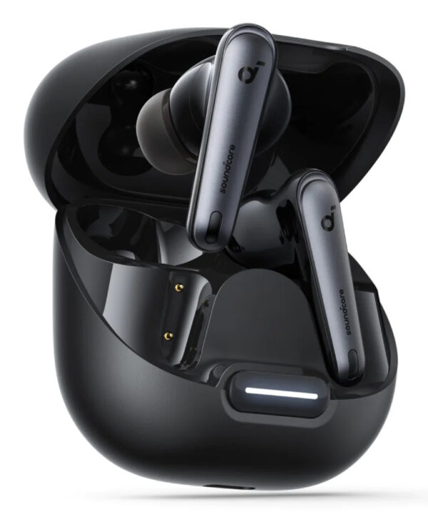 Soundcore Liberty 4 NC Hoofdtelefoons Draadloos In-ear Oproepen/muziek Bluetooth Zwart