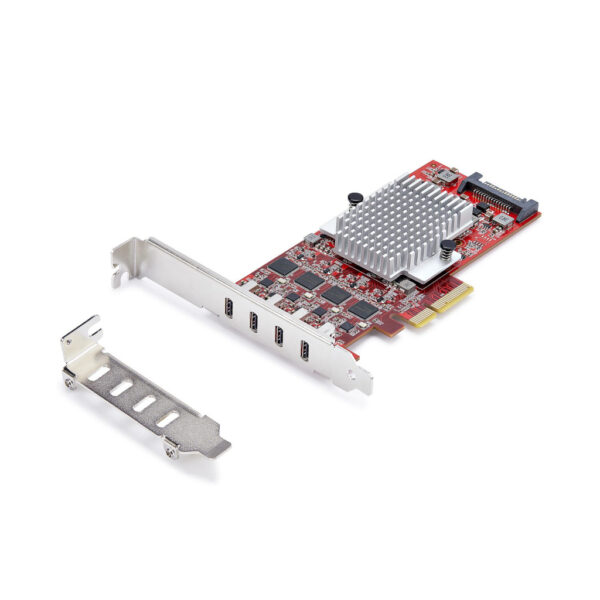 StarTech.com 4-Port USB-C PCIe Kaart, USB 3.2 10Gbps, USB Type-C PCI Express Uitbreidingskaart, 4x Onafhankelijke USB Controller - Afbeelding 10