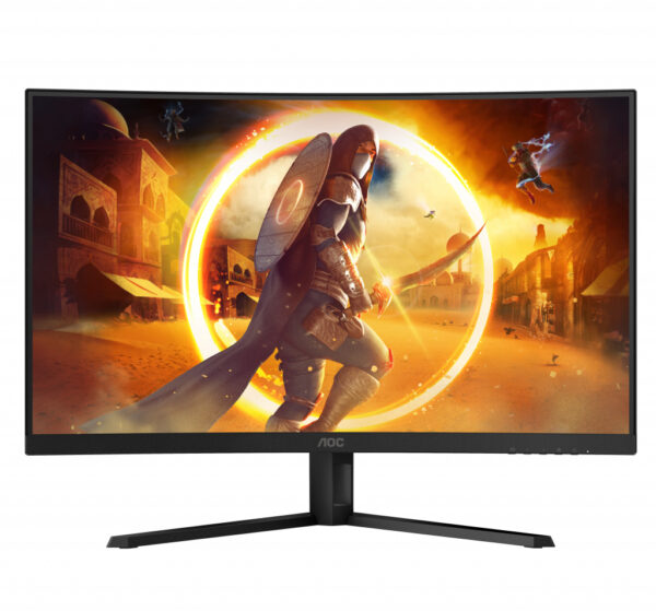 AOC G4 CQ32G4VE computer monitor 80 cm (31.5") 2560 x 1440 Pixels Quad HD LCD Zwart, Grijs - Afbeelding 5