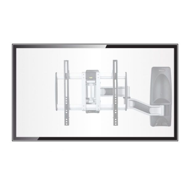 StarTech.com Draaibare TV Beugel voor 26" tot 65" (45kg) Flat of Curved TVs, VESA TV Muursteun, Inklapbaar/Kantelbaar, Low Profi - Afbeelding 4