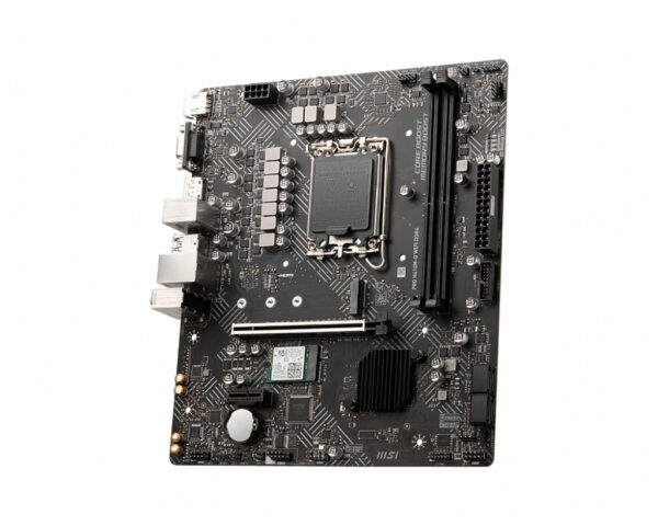 MSI PRO H610M-G WIFI DDR4 moederbord Intel H610 LGA 1700 micro ATX - Afbeelding 3