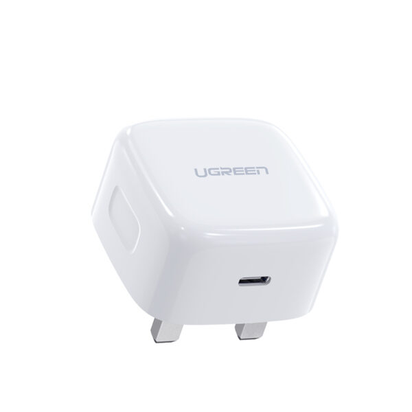Ugreen USB-C 20W PD Snel Oplader UK plug Mobiele telefoon AC Binnen - Afbeelding 4