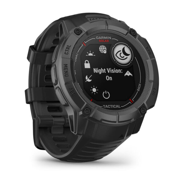 Garmin Instinct 2X Solar Tactical Edition 2,79 cm (1.1") MIP 50 mm Digitaal 176 x 176 Pixels Touchscreen Zwart GPS - Afbeelding 3