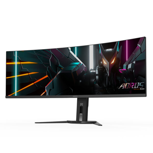 GIGABYTE AORUS CO49DQ computer monitor 124,5 cm (49") 5120 x 1440 Pixels DQHD OLED Zwart - Afbeelding 3