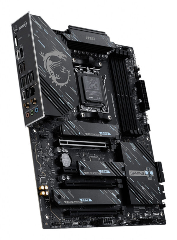 MSI X870E GAMING PLUS WIFI moederbord AMD X870E Socket AM5 ATX - Afbeelding 4