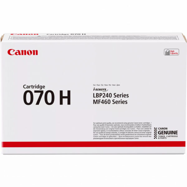 Canon 070H tonercartridge 1 stuk(s) Origineel Zwart