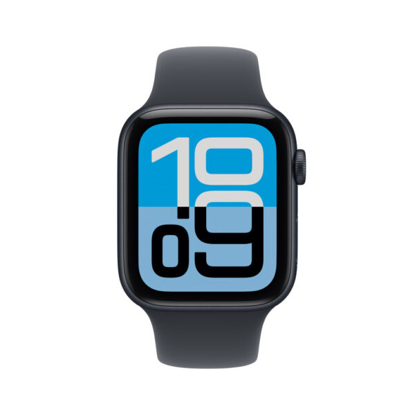 Apple Watch SE (3nd generation) OLED 44 mm Digitaal 368 x 448 Pixels Touchscreen Zwart Wifi GPS - Afbeelding 2