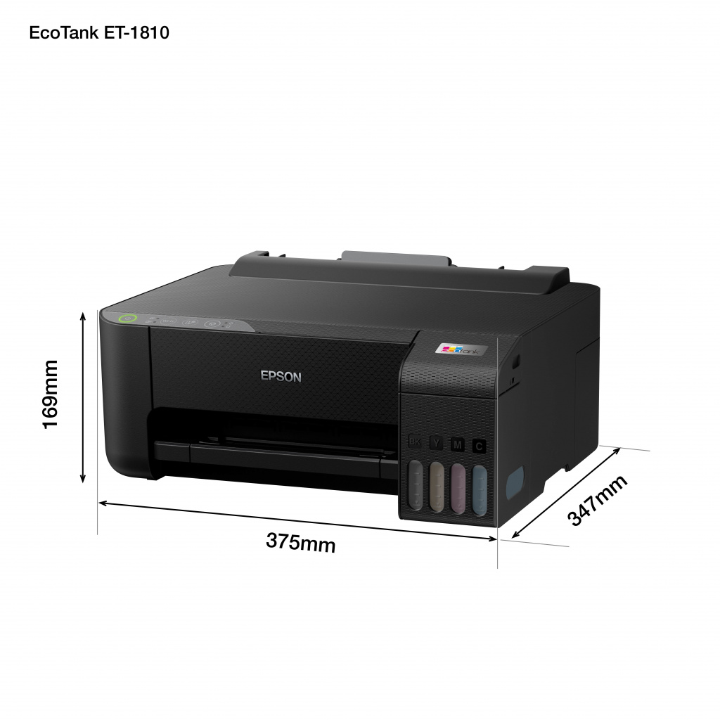 Epson EcoTank ET-1810 A4 Wi-Fi-printer met inkttank, inclusief tot 3 jaar inkt - Afbeelding 6