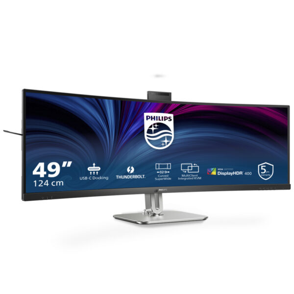 Philips 49B2U6903CH/00 computer monitor 124,5 cm (49") 5120 x 1440 Pixels Dual QHD LCD Grijs - Afbeelding 6