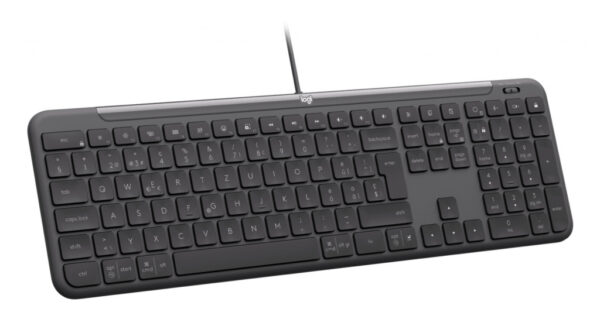 Logitech Signature Slim Wired K620 for Business toetsenbord Universeel USB QWERTY US International Grafiet