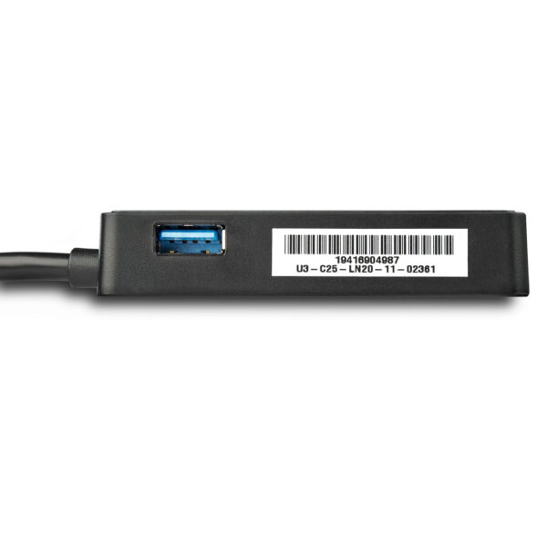StarTech.com USB 3.0 naar gigabit Ethernet-adapter NIC met USB-poort - zwart - Afbeelding 3