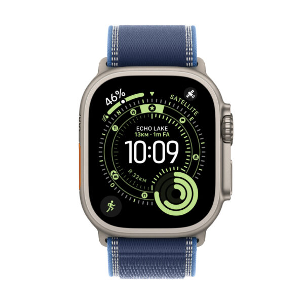 Apple Watch Ultra 3 OLED 49 mm Digitaal 422 x 514 Pixels Touchscreen 5G Titanium Wifi GPS - Afbeelding 2