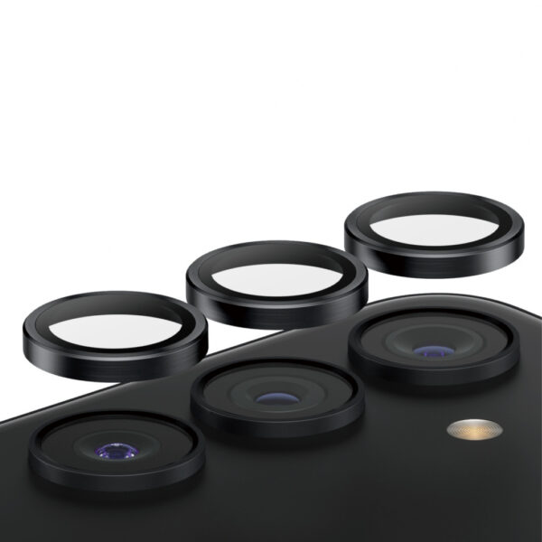 PanzerGlass ® Hoops® Black Camera Lens Protector Samsung Galaxy S24 | S23 | S23+ Doorzichtige schermbeschermer 1 stuk(s)