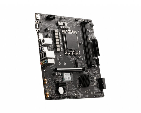 MSI PRO H610M-G WIFI DDR4 moederbord Intel H610 LGA 1700 micro ATX - Afbeelding 2