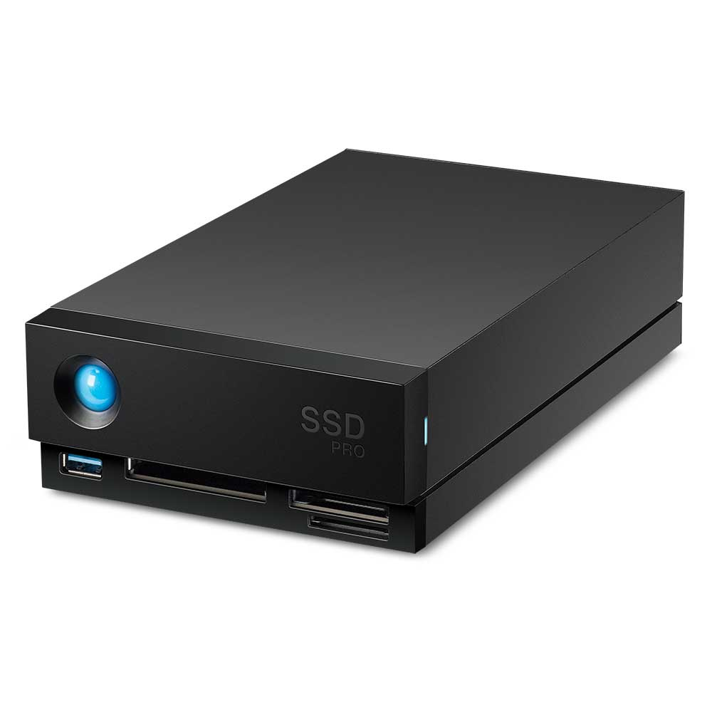 LaCie 1big Dock Pro Thunderbolt technologie 4 TB USB Type-A 3.2 Gen 1 (3.1 Gen 1) Zwart - Afbeelding 2