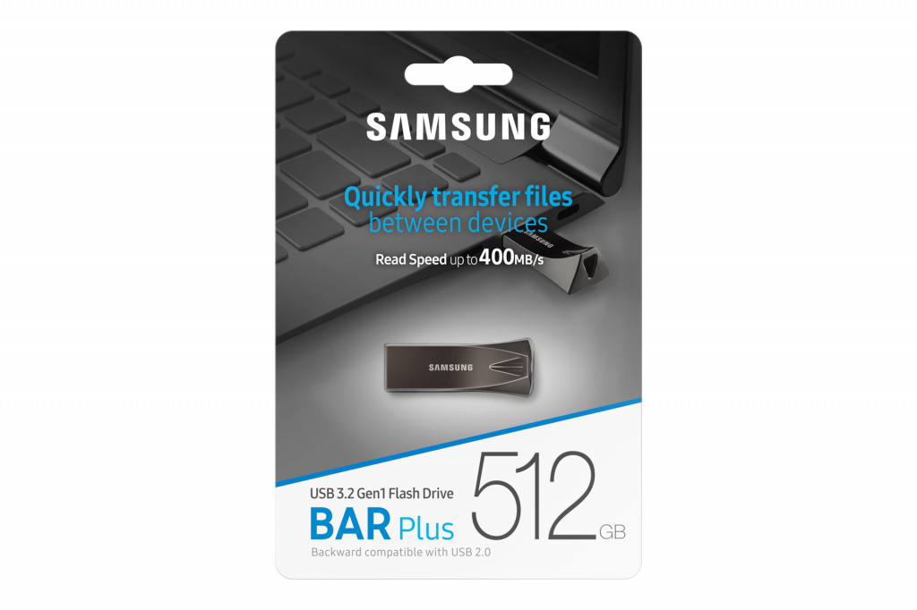Samsung BAR Plus USB Stick gray - Afbeelding 7
