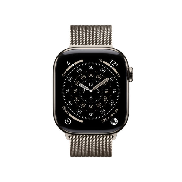 Apple Watch Series 11 OLED 42 mm Digitaal 374 x 446 Pixels Touchscreen 5G Titanium Wifi GPS - Afbeelding 2