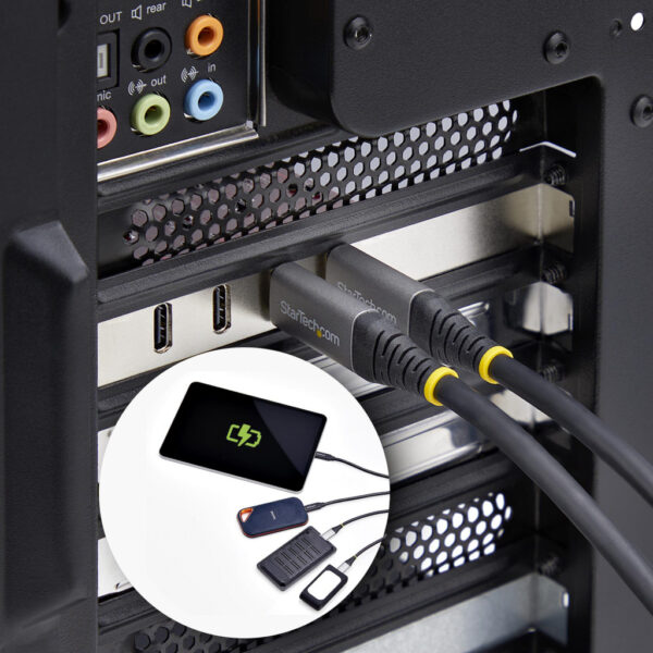 StarTech.com 4-Port USB-C PCIe Kaart, USB 3.2 10Gbps, USB Type-C PCI Express Uitbreidingskaart, 4x Onafhankelijke USB Controller - Afbeelding 9