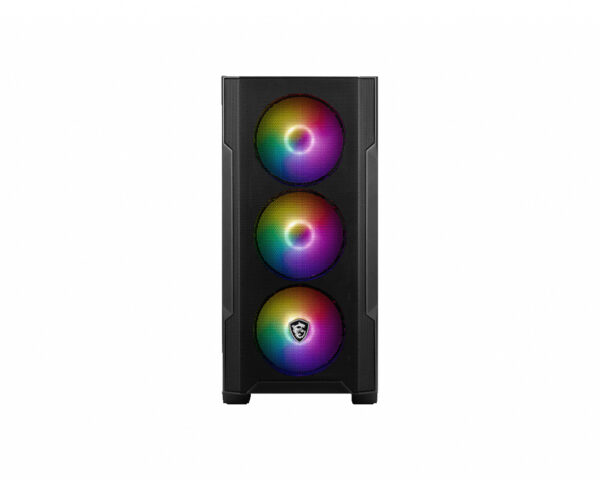 MSI MAG Forge M100R Midi Tower Zwart, Transparant - Afbeelding 3