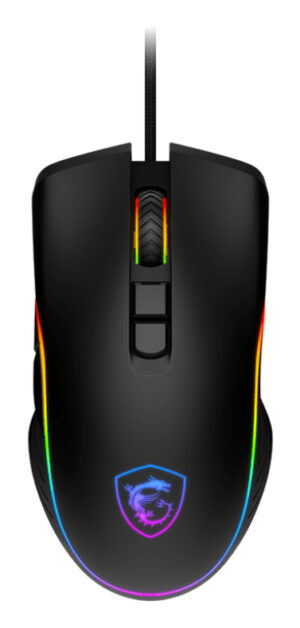 MSI FORGE GM300 muis Gamen Ambidextrous USB Type-A Optisch 7200 DPI