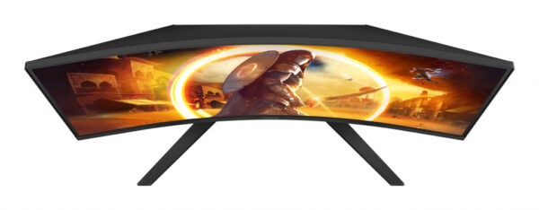 AOC G4 CQ32G4VE computer monitor 80 cm (31.5") 2560 x 1440 Pixels Quad HD LCD Zwart, Grijs - Afbeelding 12