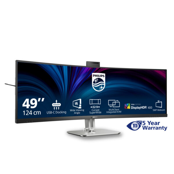 Philips 5000 series 49B2U5900CH/00 LED display 124 cm (48.8") 5120 x 1440 Pixels Dual QHD LCD Zwart - Afbeelding 20