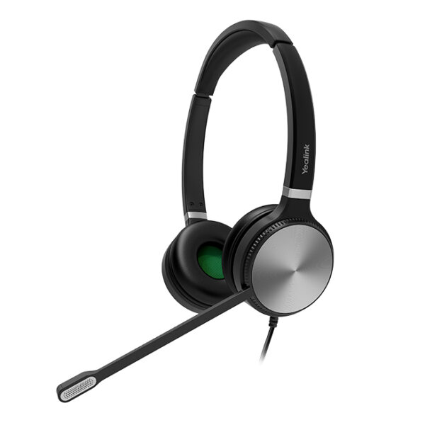 Yealink YHS36 Headset Bedraad Hoofdband Oproepen/muziek Zwart, Zilver - Afbeelding 2