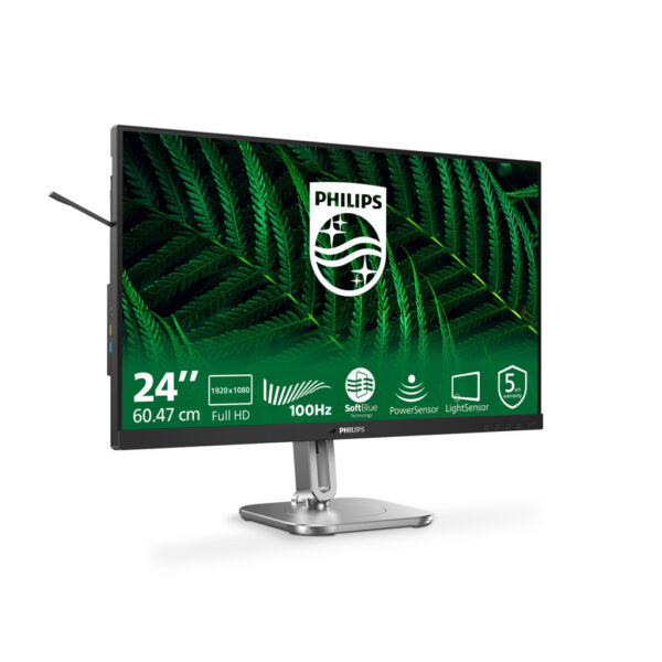 Philips 5000 series 24B2G5200/00 computer monitor 60,5 cm (23.8") 1920 x 1080 Pixels Full HD LCD Antraciet - Afbeelding 15