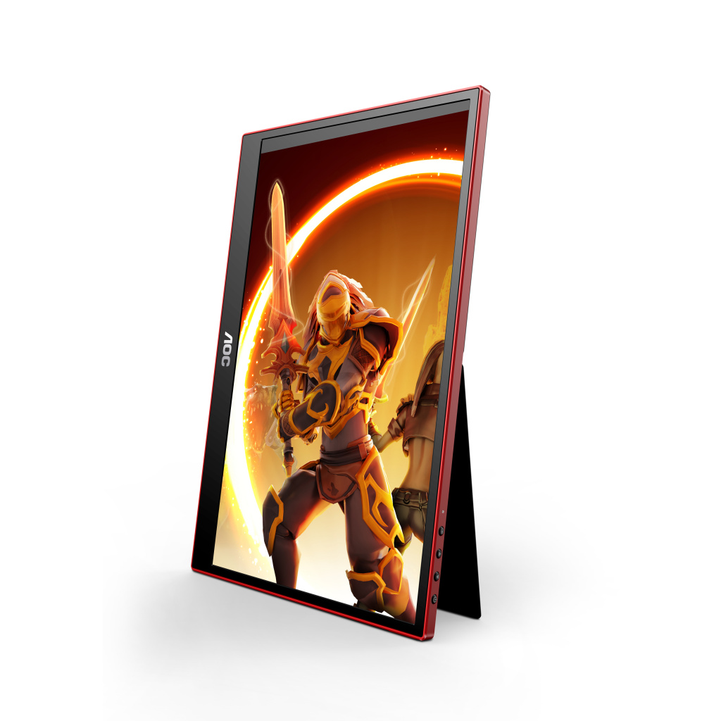 AOC 16G3 Draagbare televisie en monitoor Draagbare monitor Zwart, Rood 39,6 cm (15.6") TFT 1920 x 1080 Pixels - Afbeelding 14