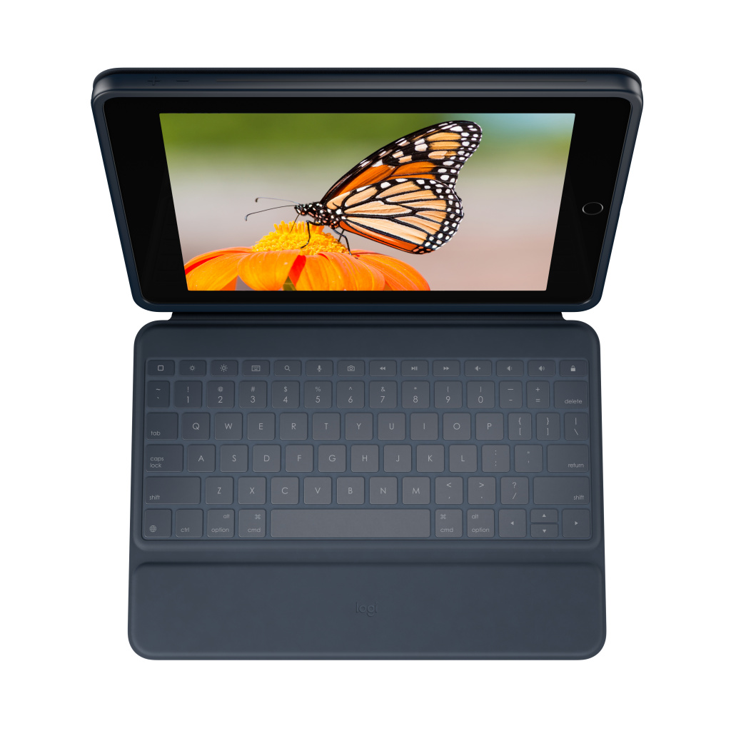 Logitech 920-009658 toetsenbord voor mobiel apparaat QWERTY Brits Engels Smart Connector Blauw - Afbeelding 2