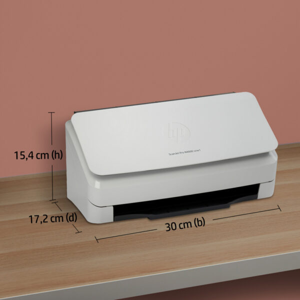 HP ScanJet Pro N4000 snw1 Paginascanner 600 x 600 DPI A4 Zwart, Wit - Afbeelding 13
