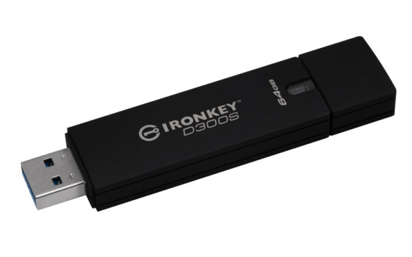 Kingston Technology IronKey 64GB D300S AES 256 XTS versleutelde usb-stick - Afbeelding 4