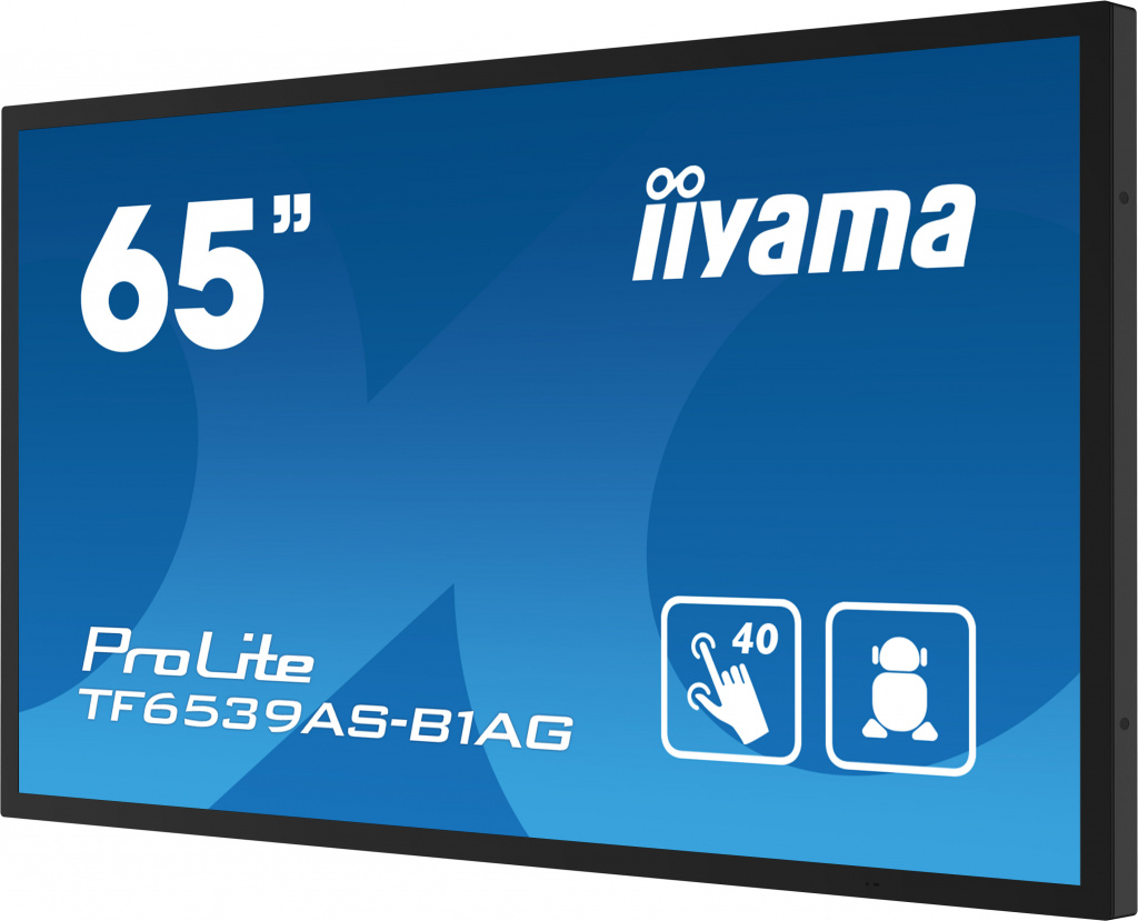 iiyama TF6539AS-B1AG beeldkrant Digitale signage flatscreen 163,8 cm (64.5") LED 500 cd/m² 4K Ultra HD Zwart Touchscreen Type pr - Afbeelding 14