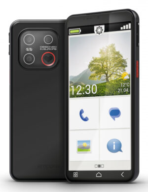 Emporia emporiaSMART.7mini 13,8 cm (5.45") Single SIM Android 15 4G USB Type-C 6 GB 128 GB 3500 mAh Zwart