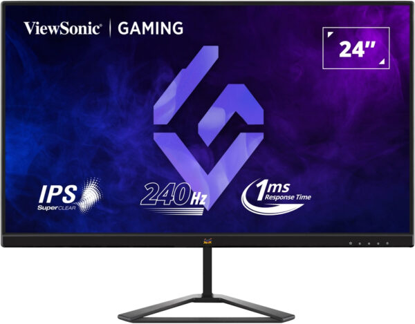 Viewsonic VX Series VX2479A-HD-PRO computer monitor 61 cm (24") 1920 x 1080 Pixels Full HD LED Zwart - Afbeelding 2