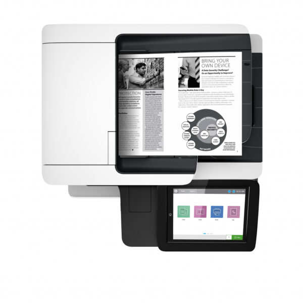 HP LaserJet Enterprise M528dn Draadloos Multifunction Zwart-wit Printer, Kopieerapparaat, scanner; dubbelzijdig - Afbeelding 4