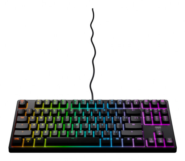 CHERRY K4V2 TKL toetsenbord Gamen USB QWERTY Amerikaans Engels Zwart - Afbeelding 2