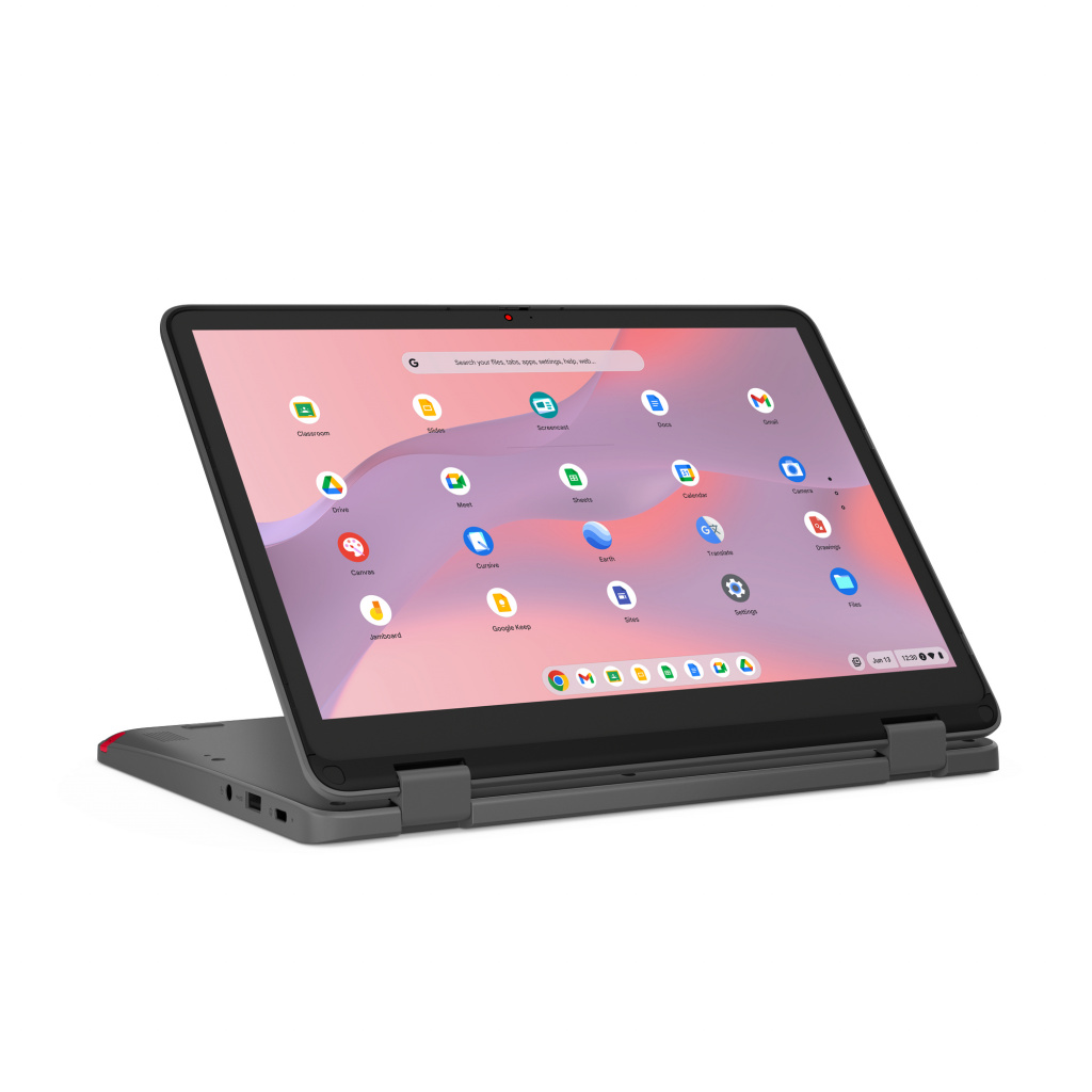 Lenovo 500e Yoga Chromebook Gen 4 Intel® N N100 31 cm (12.2") Touchscreen WUXGA 8 GB LPDDR5-SDRAM 64 GB eMMC Wi-Fi 6E (802.11ax) - Afbeelding 8
