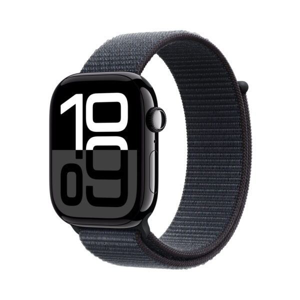 Apple Watch Series 10 OLED 46 mm Digitaal 416 x 496 Pixels Touchscreen 4G Zwart Wifi GPS
