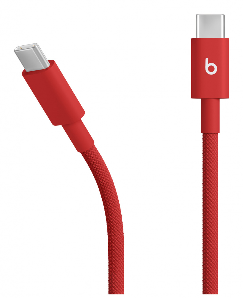 Apple Beats USB-kabel USB 2.0 1,5 m USB C Rood - Afbeelding 2